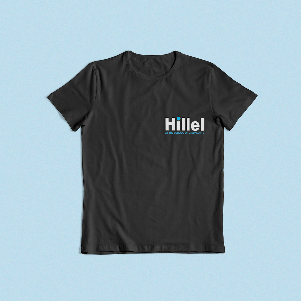 Hillel at The New School T-Shirt - Black — Hillel at Baruch
